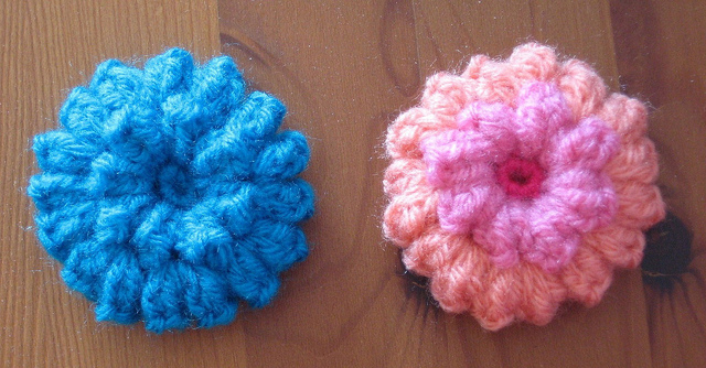 Flor de punto&nbsp;Popcorn